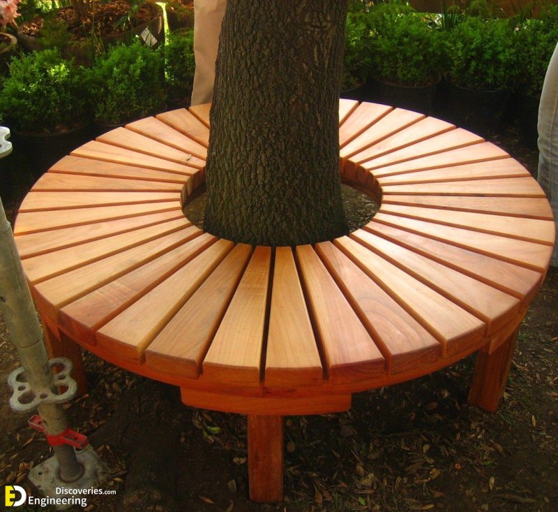 27 Wonderful Benches Around the Tree For Memorable Moments