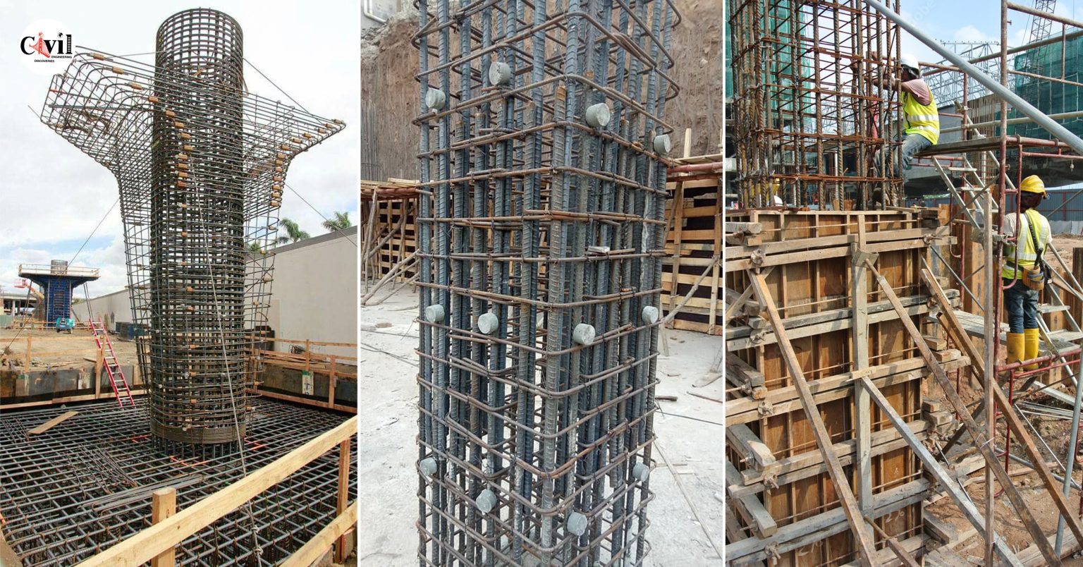 25+ RCC Concrete Columns Under Construction! | Engineering Discoveries