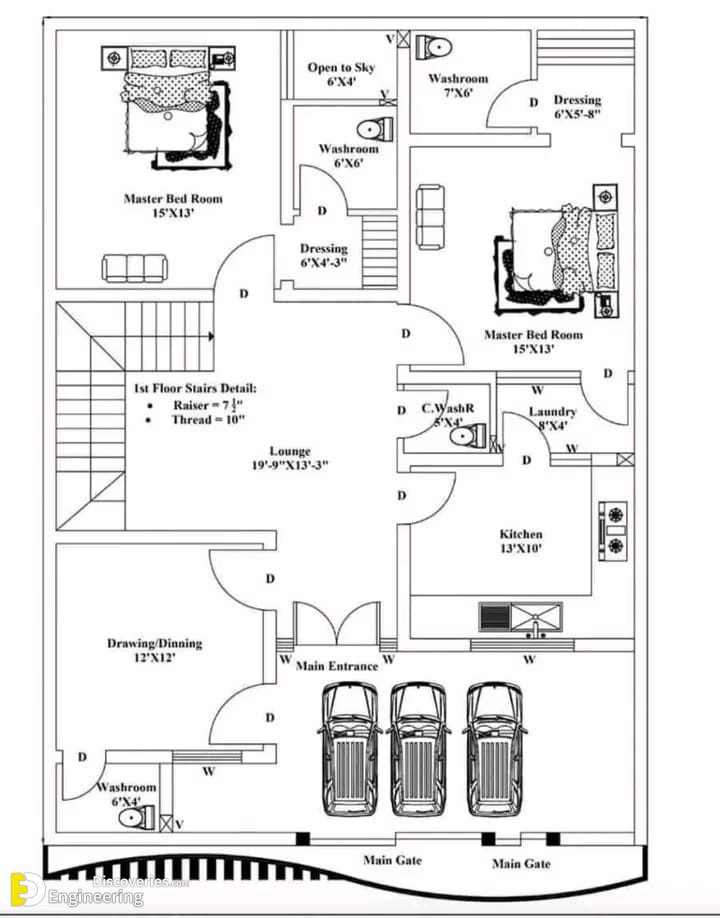 35+ Amazing House Plan Design Ideas For Different Areas | Engineering ...