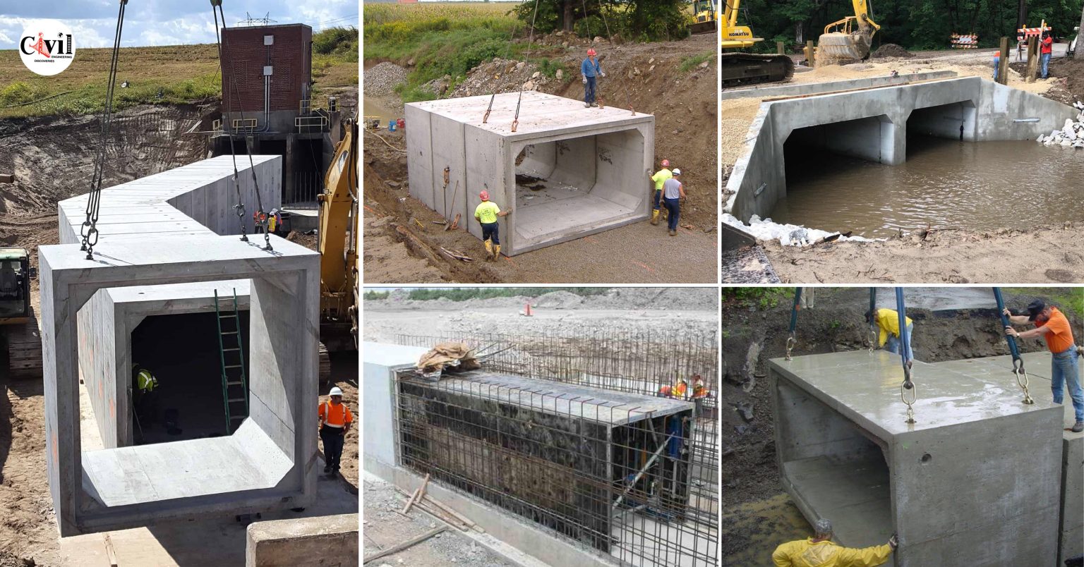 31+ Photos RCC Concrete Box Culvert Installation Projects | Engineering ...