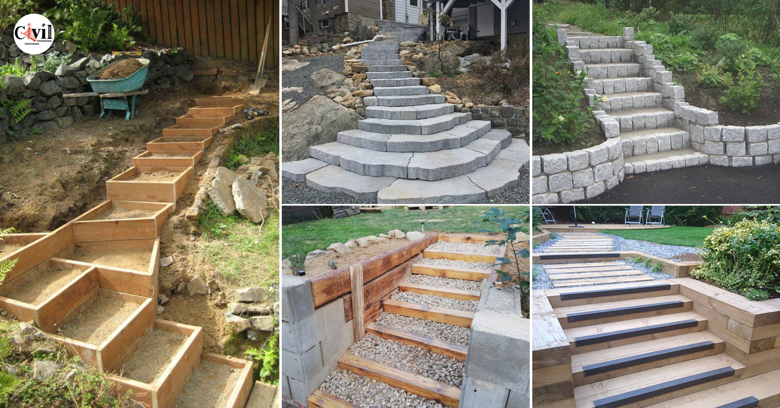 Garden steps on sale