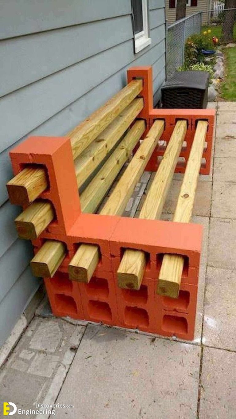 32+ Creative Concrete Block Bench Ideas For Your Garden Engineering