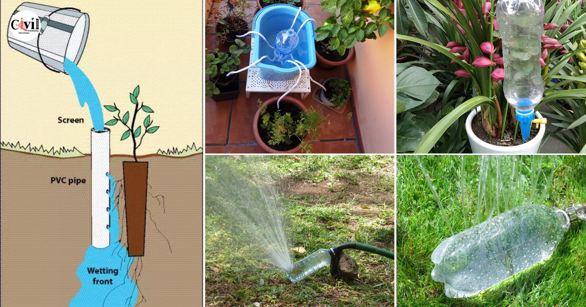 Cost Effective DIY Sprinkler System Ideas For Lawn And Garden Engineering Discoveries