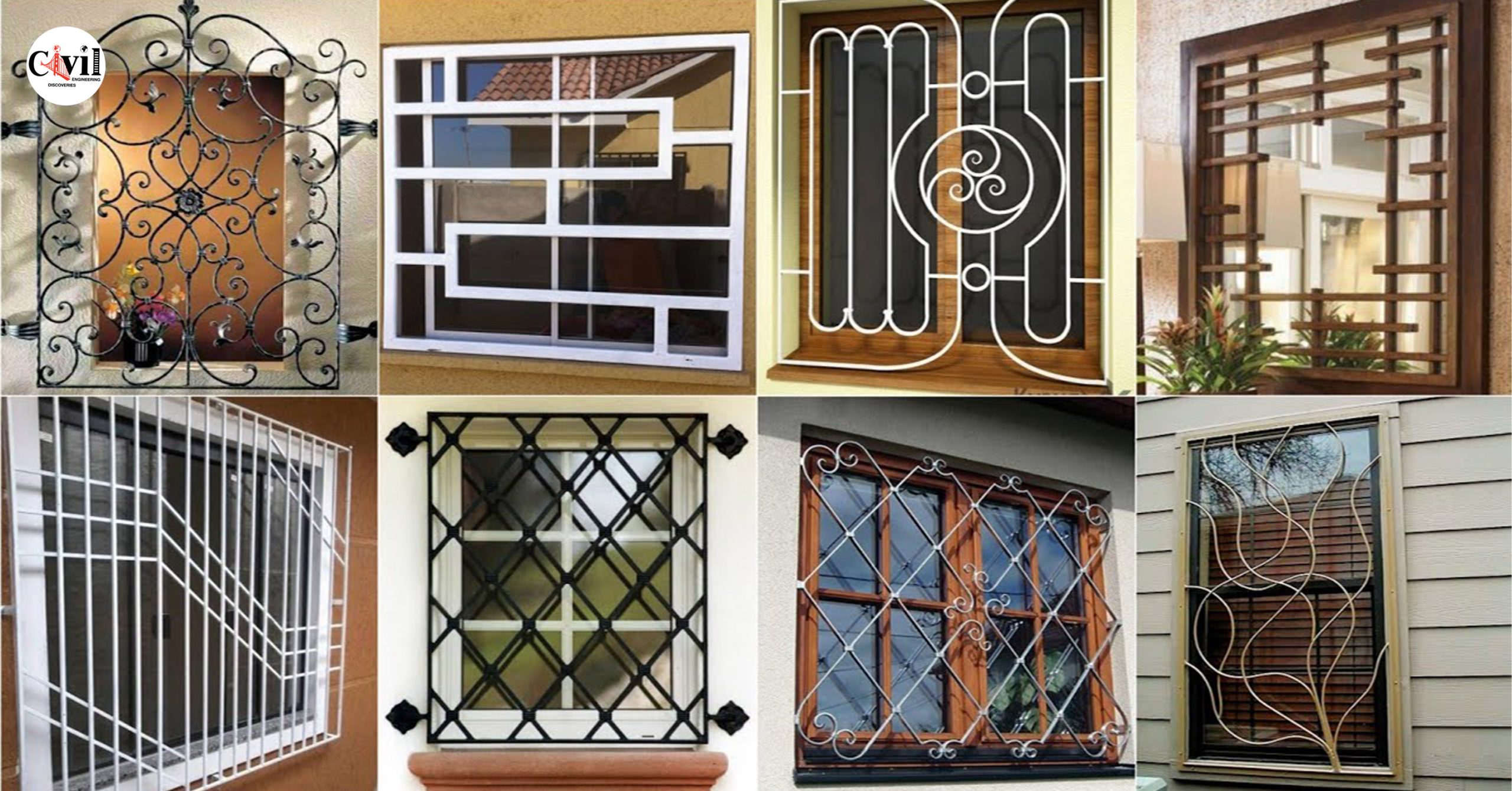 Modern Window Grill Design Ideas To Give a Stylish Edge To Your