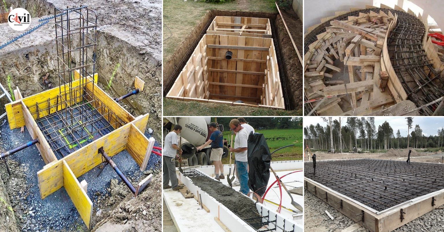 Installation Of RCC Concrete Formwork For (Slab, Beam, Column ...