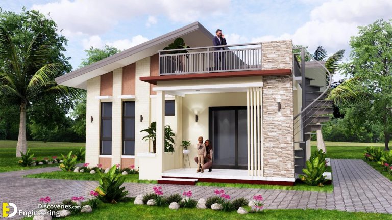 Stunning Simple House Design 8.0m×9.0m With3 Bedroom | Engineering ...