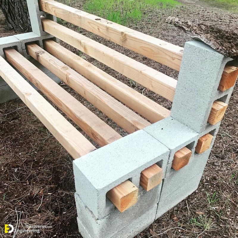 32+ Creative Concrete Block Bench Ideas For Your Garden Engineering
