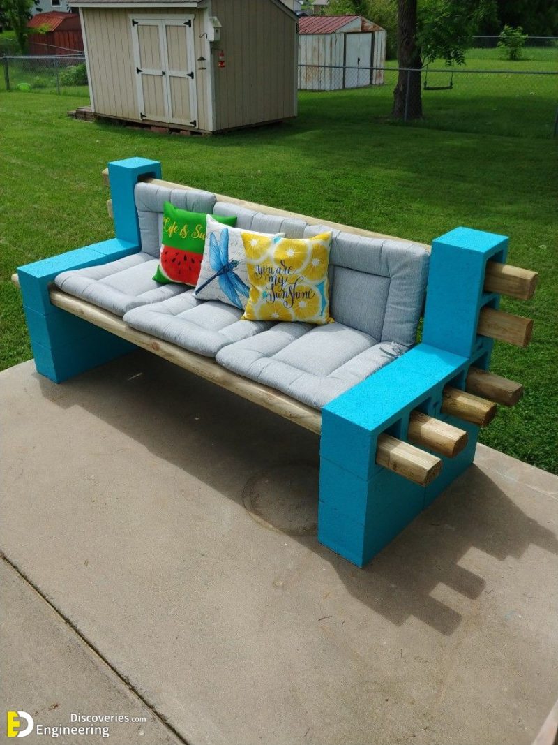 32 Creative Concrete Block Bench Ideas For Your Garden Engineering   C3259e40b5ae1c3c1a3d1b9807f59497 800x1067 