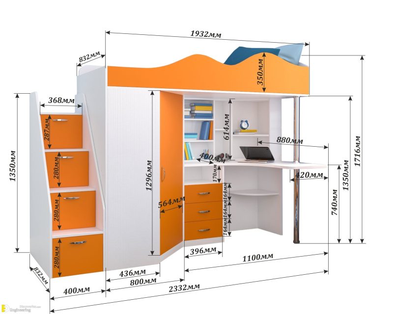 Handmade Bed Design Ideas With Storage Engineering Discoveries