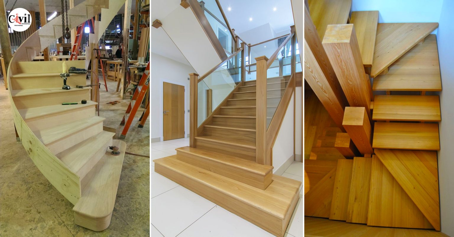 31 Attractive Wooden Staircase Design Ideas Engineering Discoveries   31 Attractive Wooden Staircase Design Ideas 1536x804 