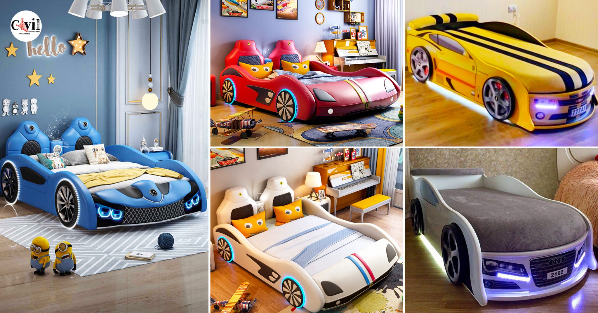 37+ Cool Car Bed Ideas For Your Children's Room Engineering Discoveries