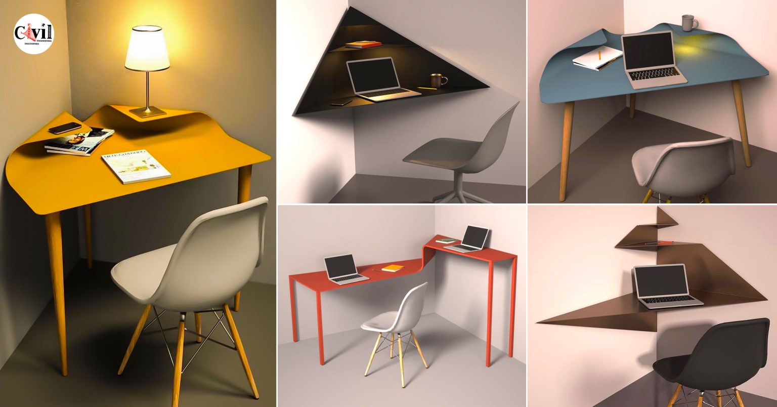 Fantastic Corner Desk Design Ideas by Michael Hilgers Engineering
