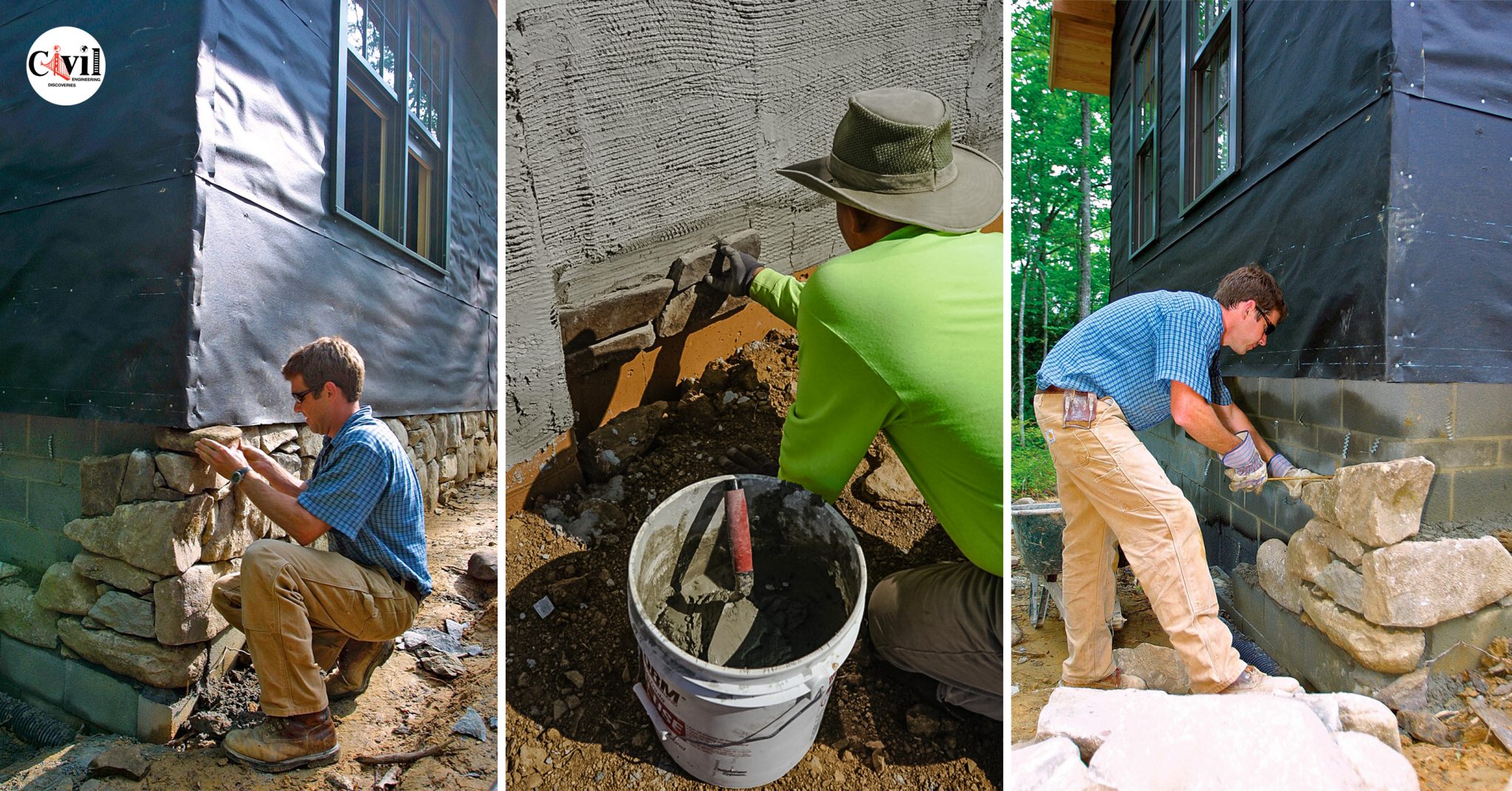 How To Install Stone Veneer Over A Concrete Wall Step By Step