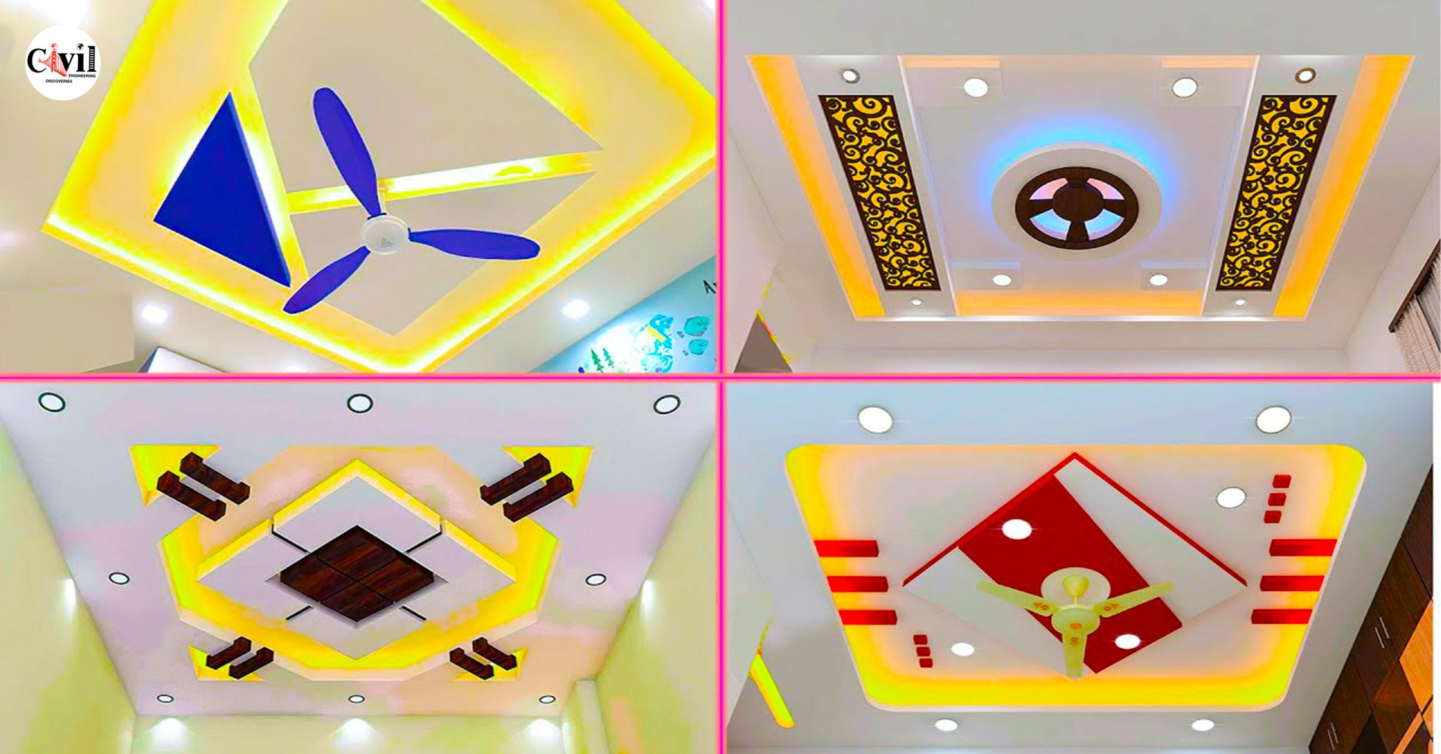 Pop Ceiling Design For Hall With 2 Fans New Blog Wall - vrogue.co