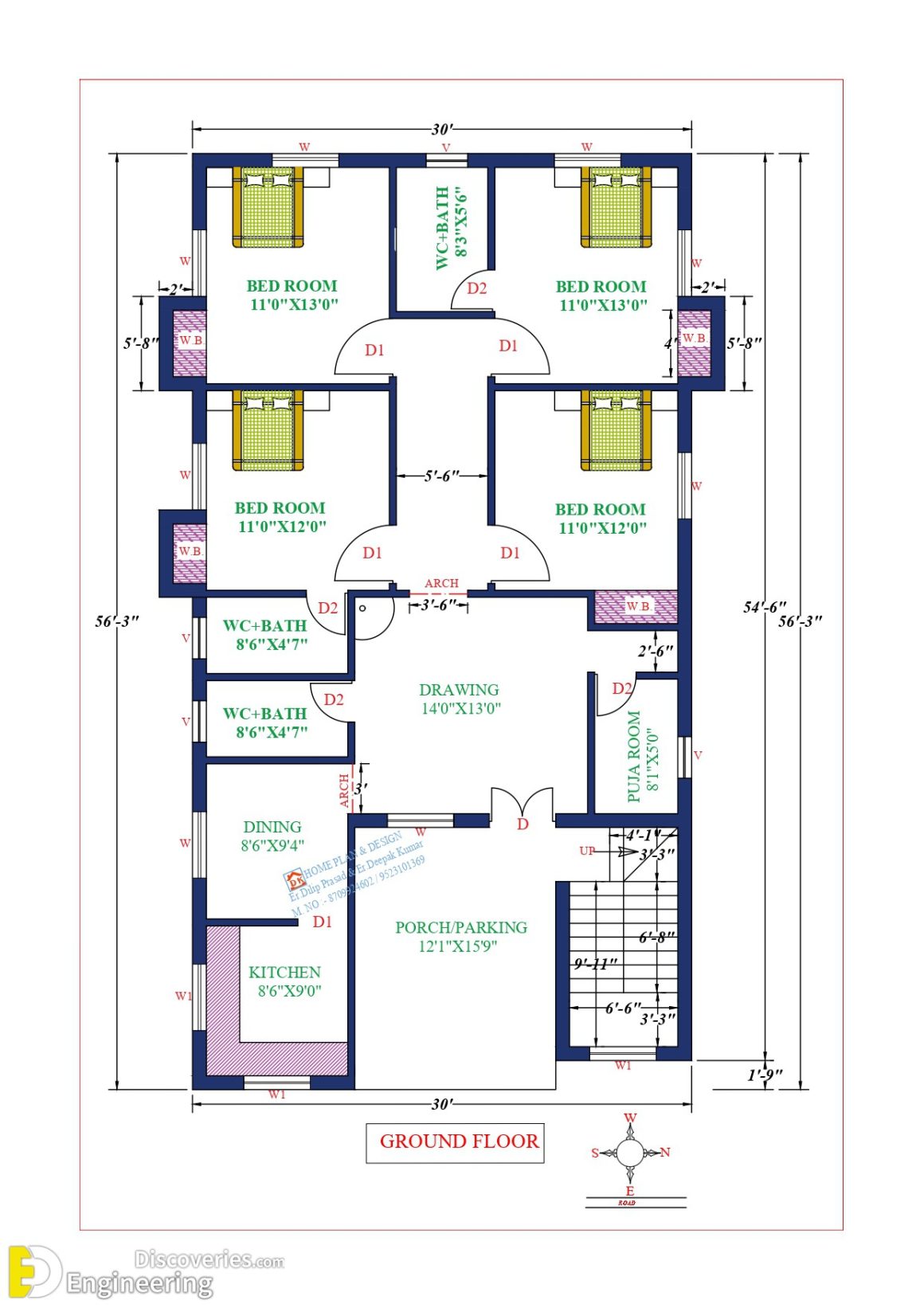 31+ House Layouts For Various Locations! | Engineering Discoveries