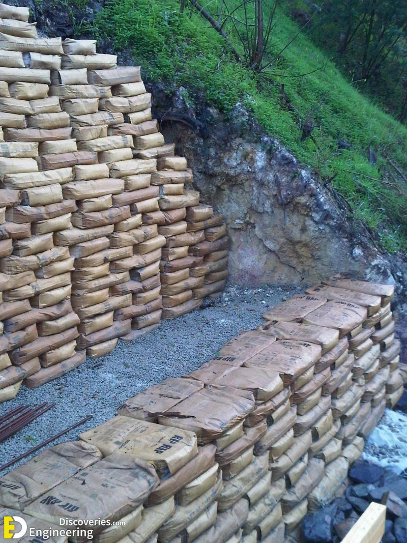 30+ Photos Of Concrete Bag Retaining Walls Engineering Discoveries