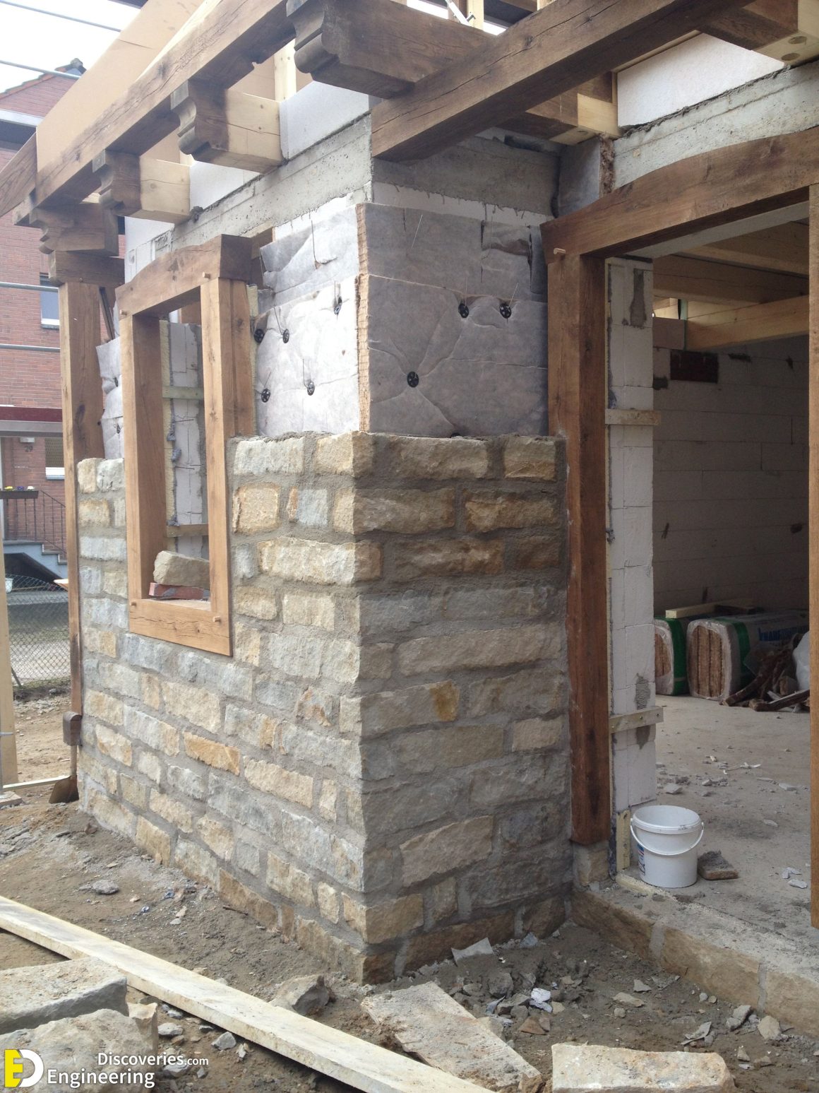 How To Install Natural Stone Over A Wall Engineering Discoveries