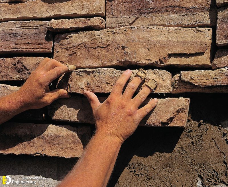 How To Install Natural Stone Over A Wall Engineering Discoveries