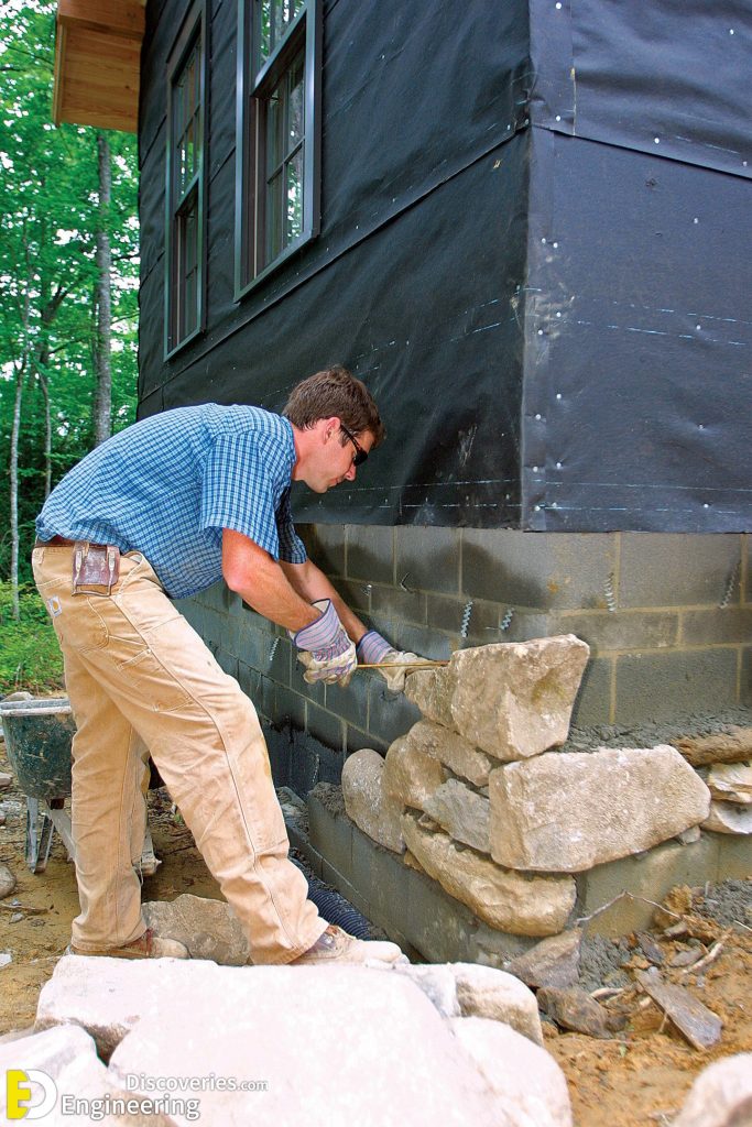 How To Install Natural Stone Over A Wall Engineering Discoveries