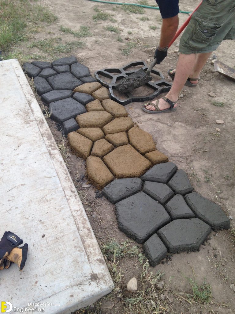 29+ Easy DIY Concrete Walkway Ideas For Your Yard! Engineering