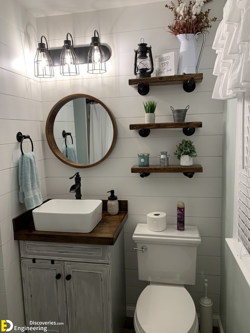 Discover How To Decorate A Small Bathroom | Engineering Discoveries