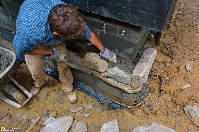 How To Install Natural Stone Over A Wall Engineering Discoveries
