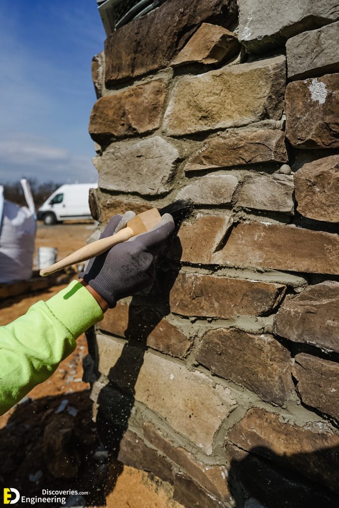How To Install Natural Stone Over A Wall Engineering Discoveries