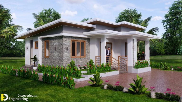 Modern Small House Design Plans 9.0m x 9.0m With 3 Bedroom - Shed Roof ...