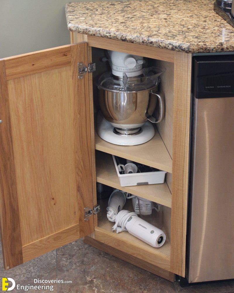 Smart Corner Storage Options "Every Room Covered" Engineering Discoveries