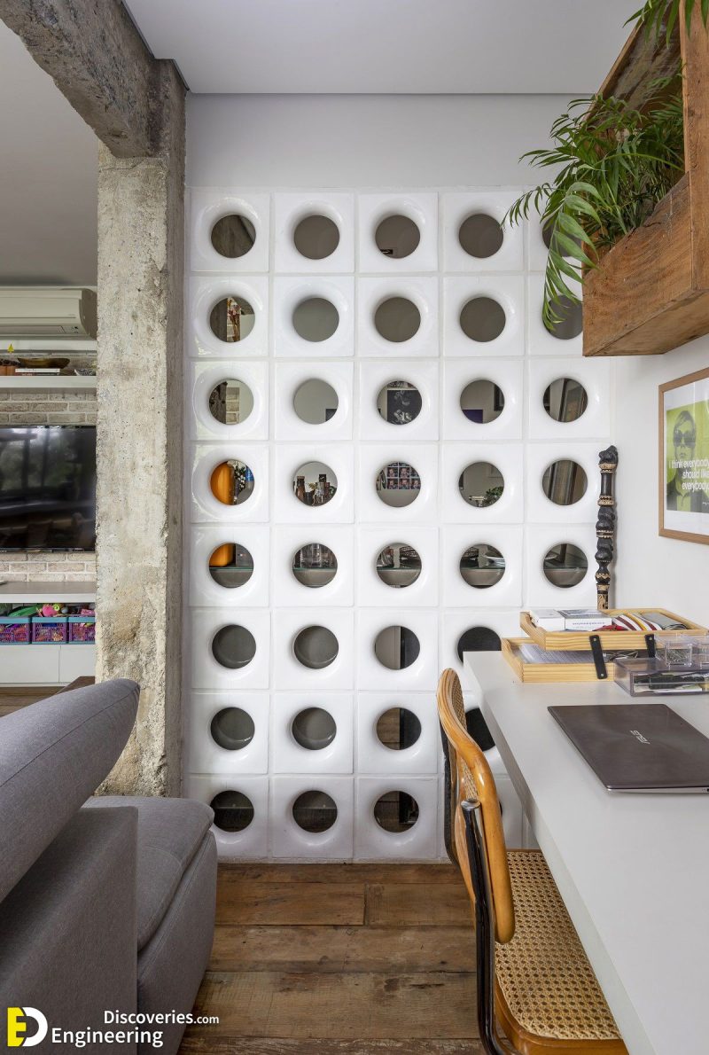32+ Stunning Room Divider Ideas With "Breeze Block" for Privacy And