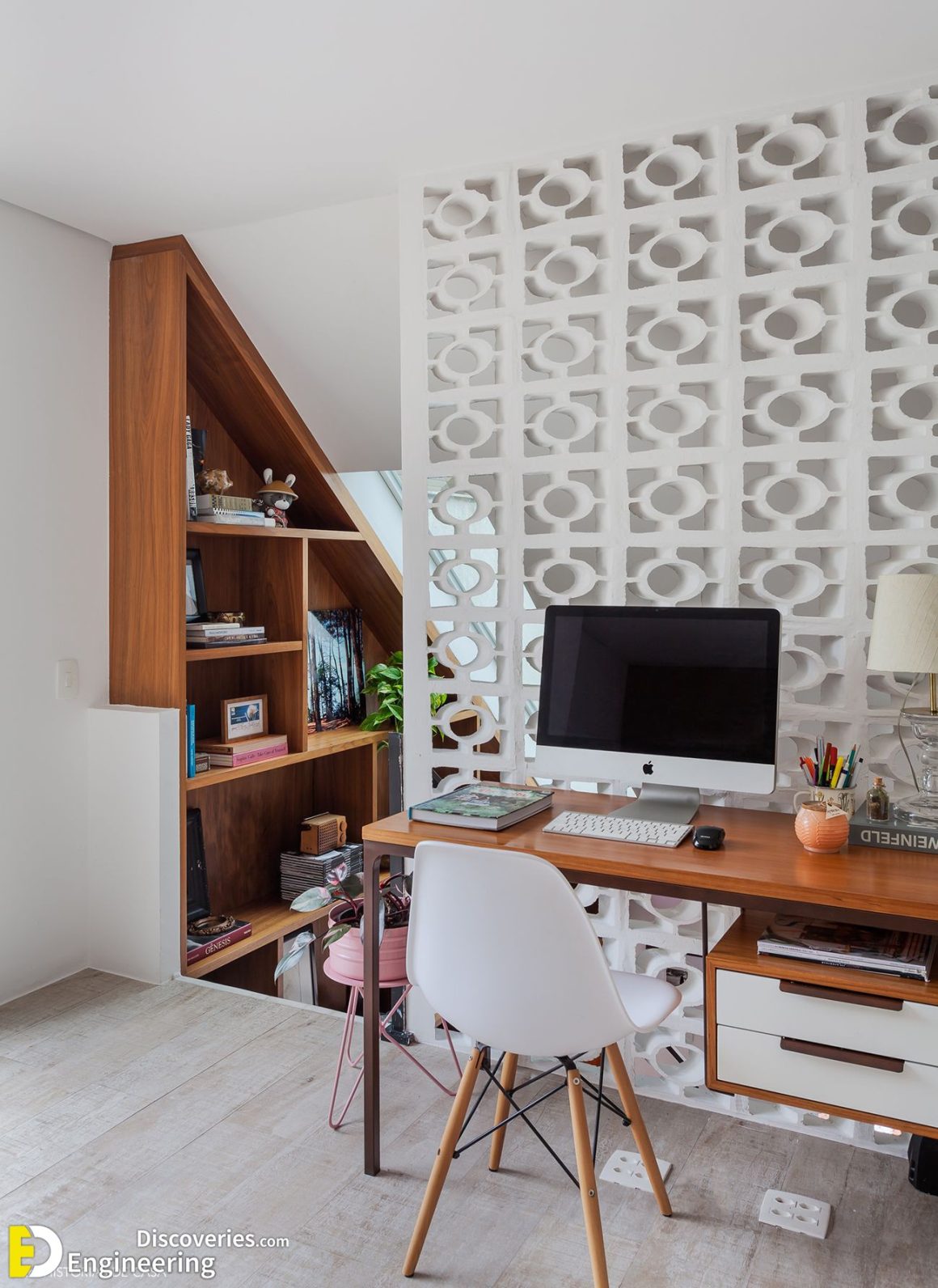 32+ Stunning Room Divider Ideas With "Breeze Block" for Privacy And