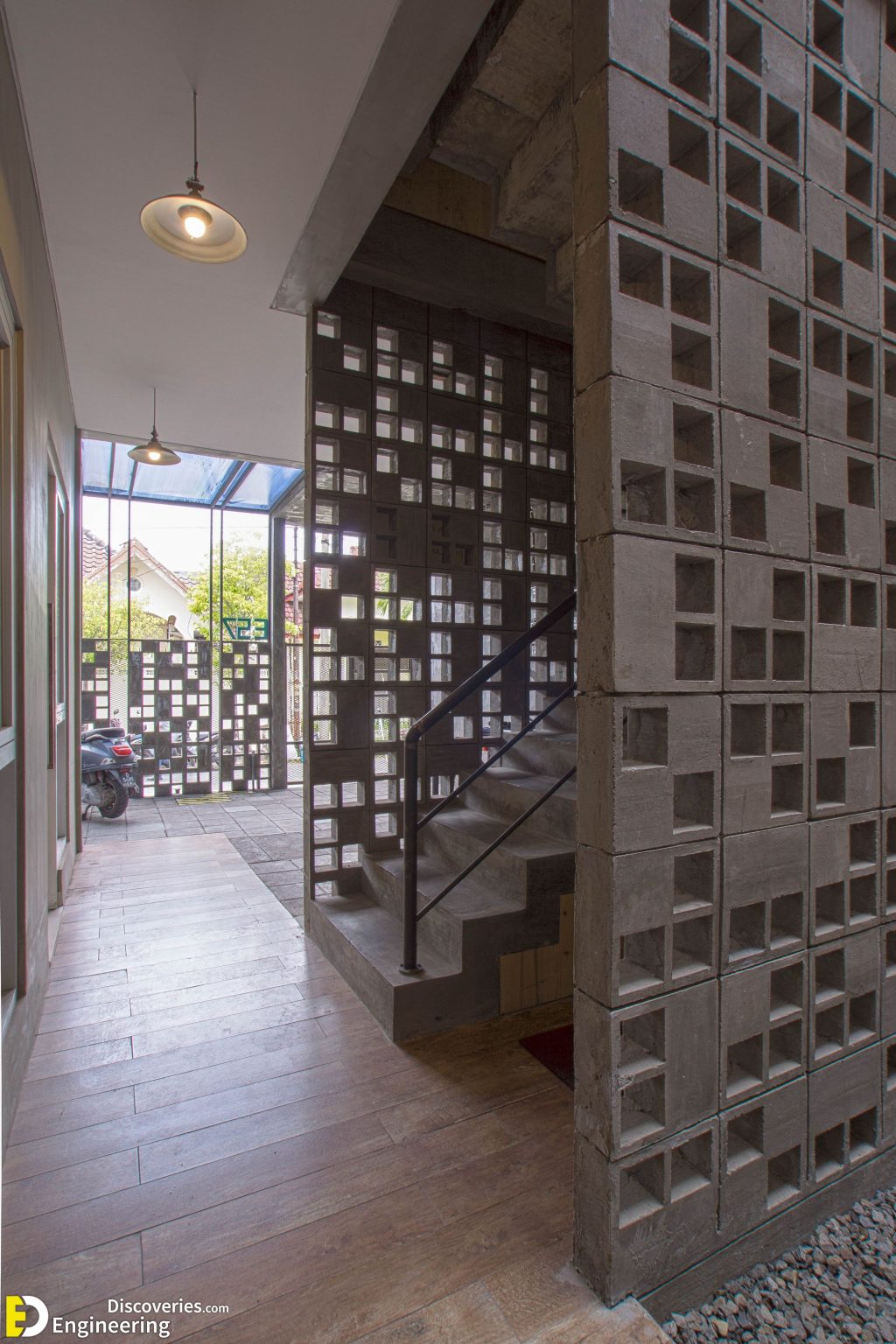 32+ Stunning Room Divider Ideas With "Breeze Block" for Privacy And