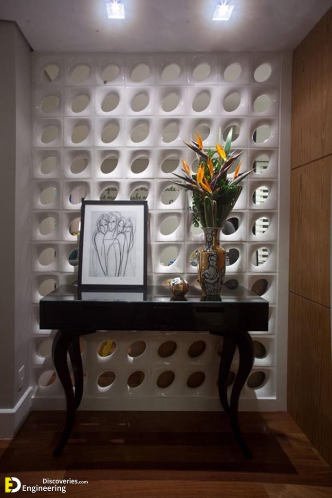 32+ Stunning Room Divider Ideas With "Breeze Block" for Privacy And