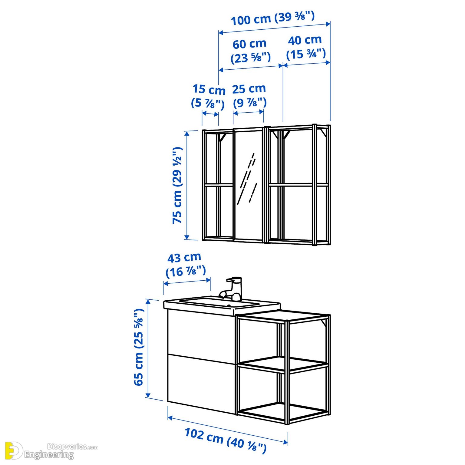 Most Important Measurements For Bathroom! Engineering Discoveries