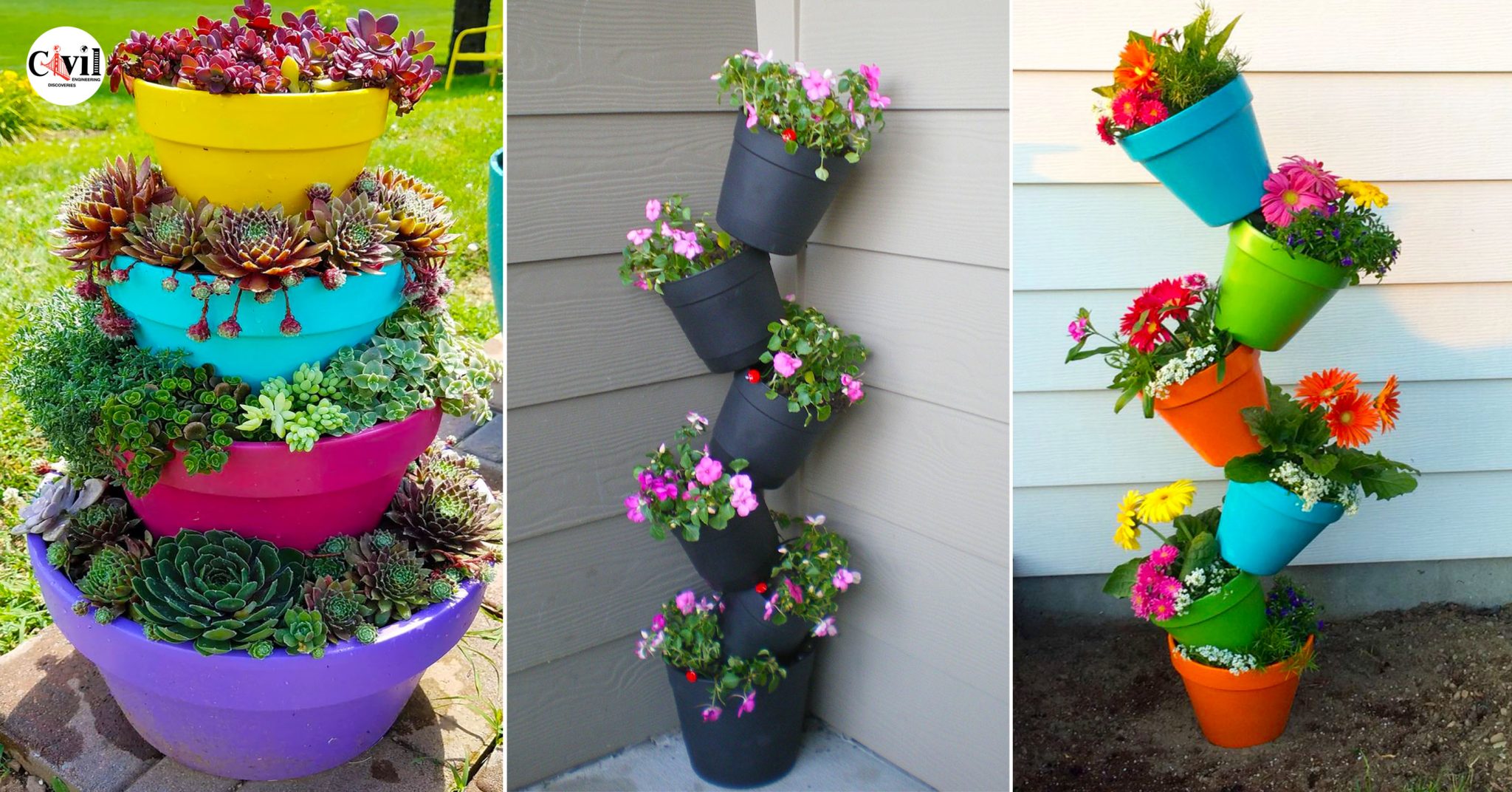 Beautiful Flower Pot Ideas To Inspire Yourself Engineering   Beautiful Flower Pot Ideas To Inspire Yourself 2048x1072 