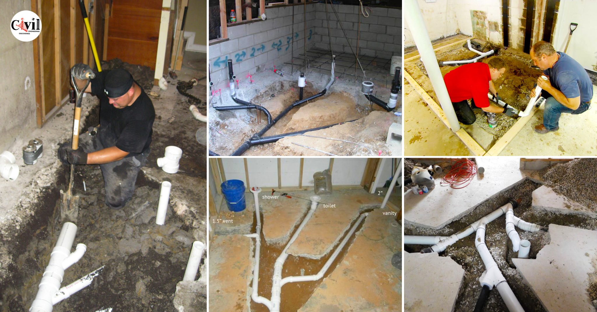 Underground Waste Plumbing Pipe Installation Engineering Discoveries