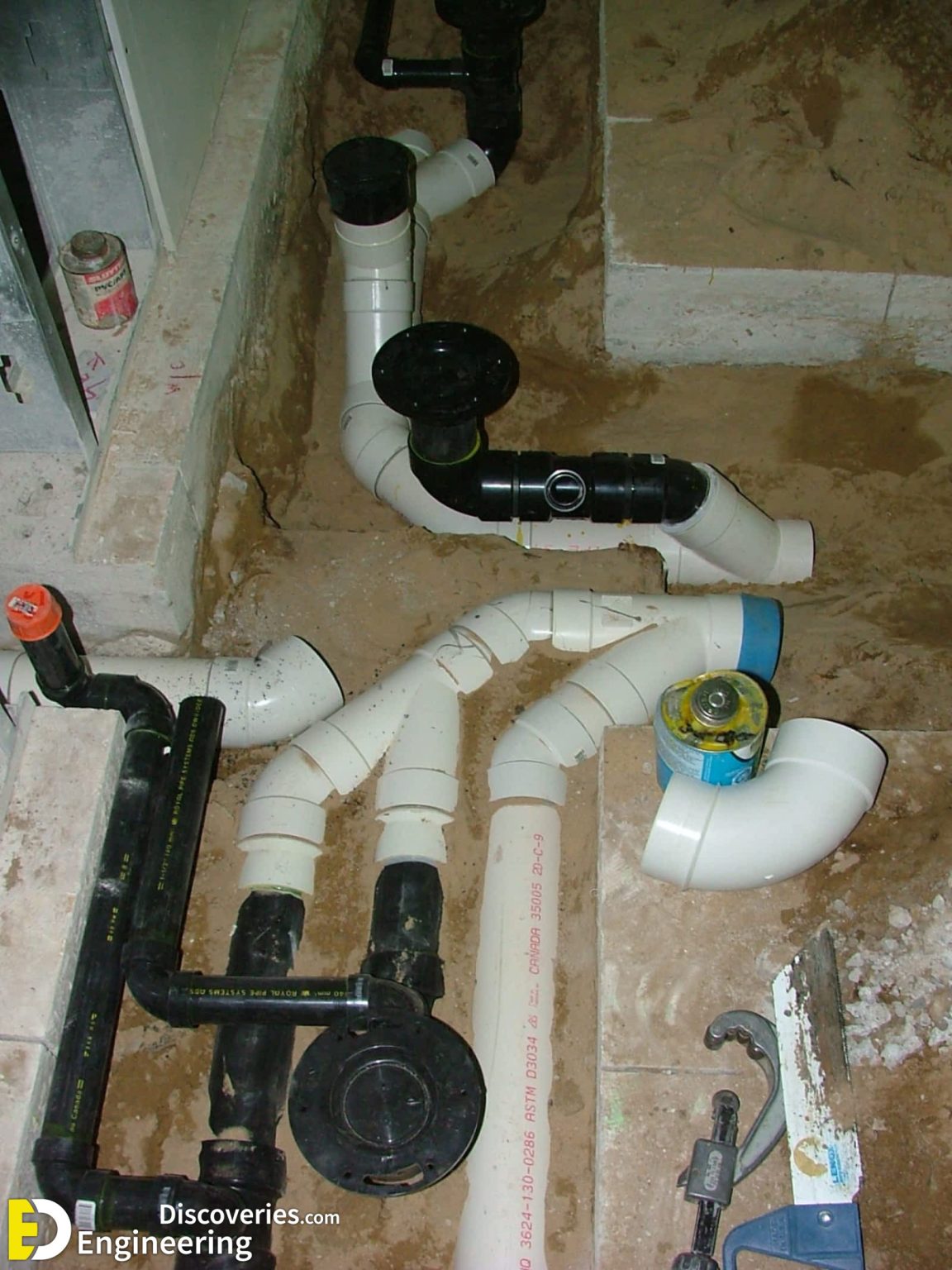 Underground Waste Plumbing Pipe Installation Engineering Discoveries