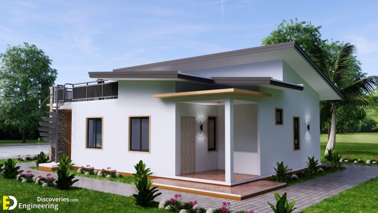 Small House Plan 8.0m ×11.0m With 3 Beds - Full Plans | Engineering ...