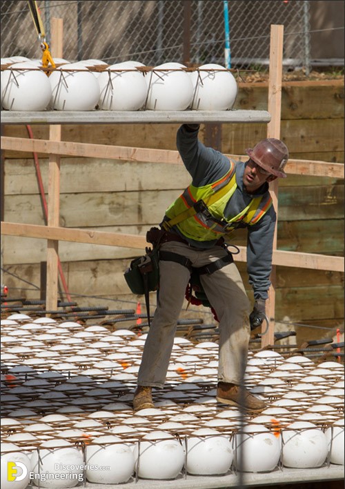 25+ Photos Of Cobiax Slab System Under construction Engineering