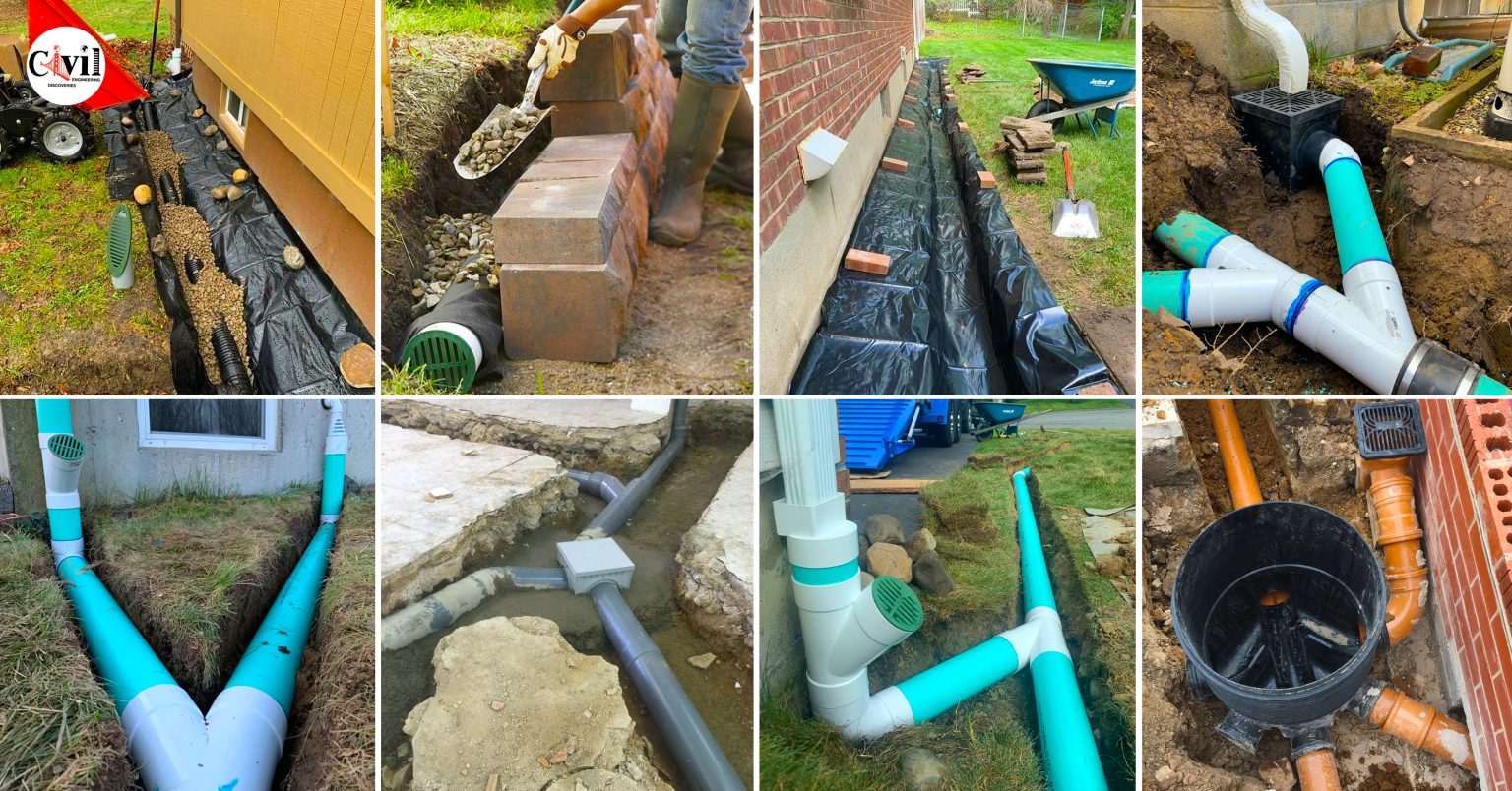 15+ NeverBeforeSeen Photos Of Drainage Pipes On Construction Site