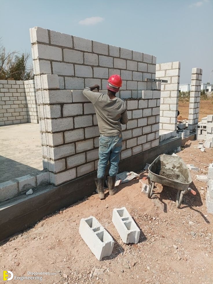 29+ Images Of Hollow Concrete Block Work! Engineering Discoveries