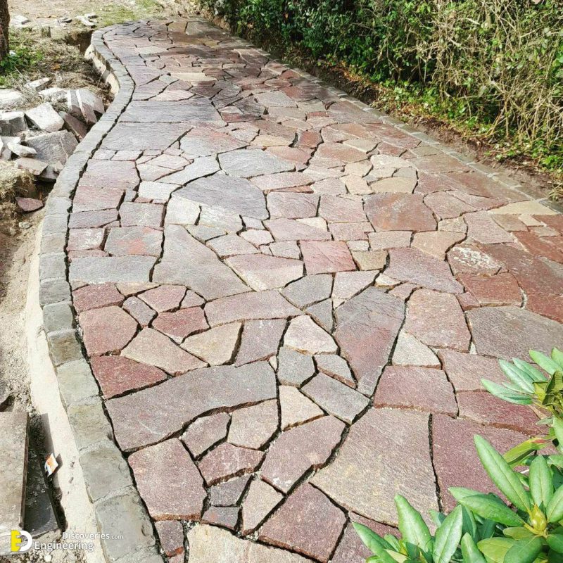 Stunning Stone Walkway Ideas To Add Value To Your Home Engineering