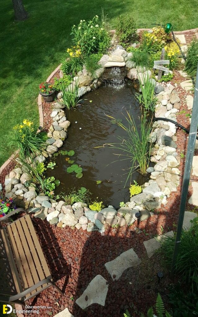 32 Small Pond Design Ideas For Gardens With Waterfalls | Engineering ...