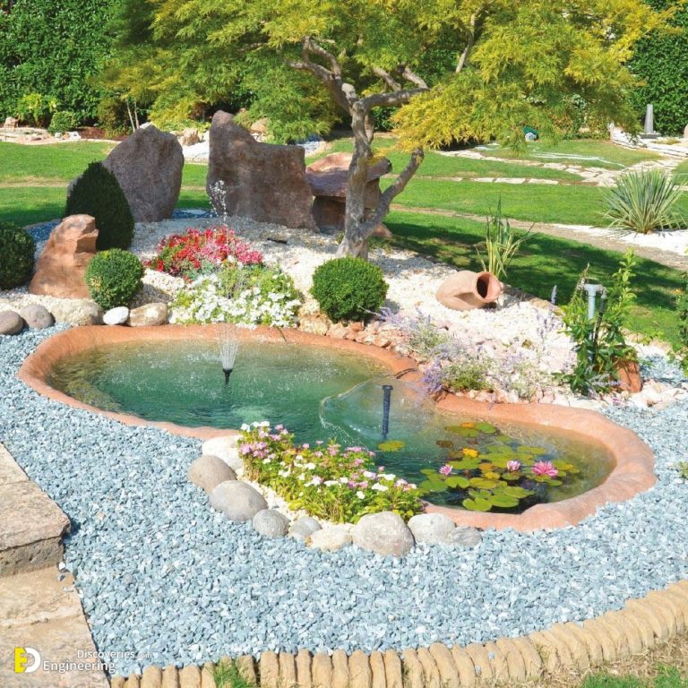 32 Small Pond Design Ideas For Gardens With Waterfalls | Engineering ...