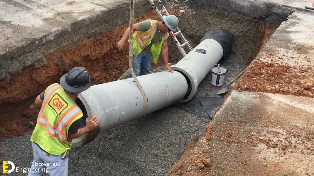 33+ Photos Of Concrete Drainage Pipes Installation! Engineering