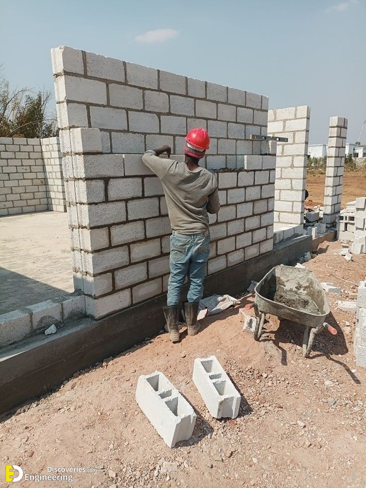 31+ Photos Of Hollow Concrete Block Work! Engineering Discoveries