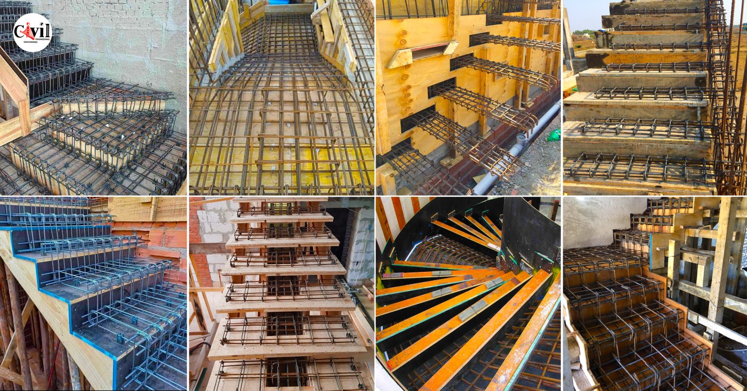 35+ Images Showing RCC Concrete Stairs Under Construction