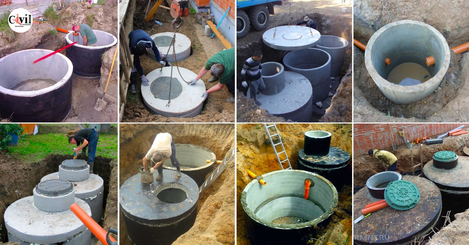 48+ Photos Of Concrete Septic Tank System Installation! Engineering Discoveries 48+ Photos Of