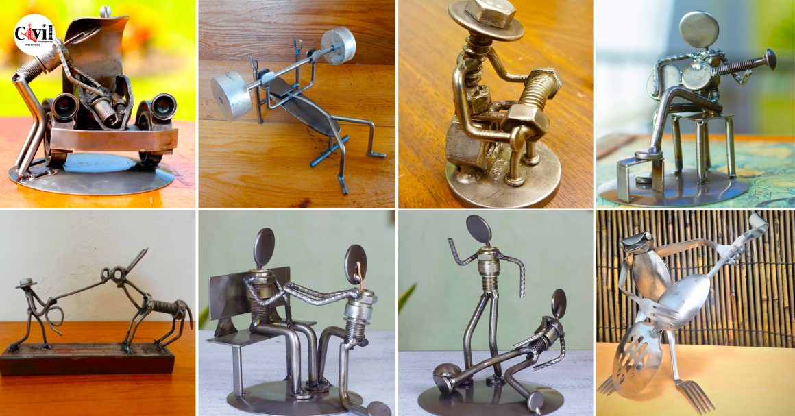 How To Create A Stunning Art Sculpture Out of Scrap Metal Engineering