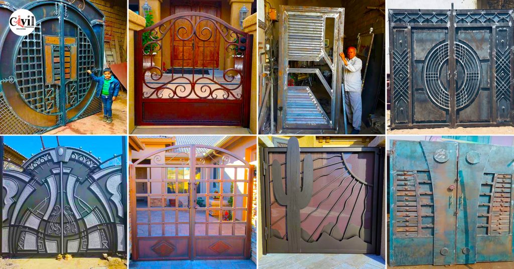 Unique Iron Unique Iron Main Entrance Design Ideas - Secure Your Home Stylishly ...